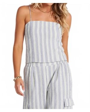 Bishop + Young Coastal Crop Top - Gray