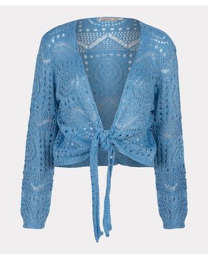 EsQualo Bolero Jacket - Blue