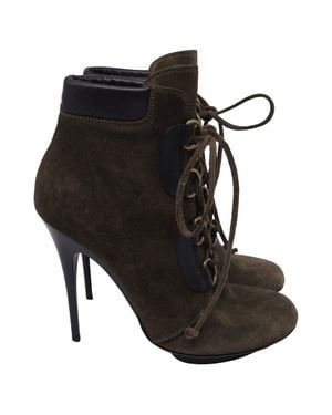 Giuseppe Zanotti Lace Up Ankle Boots - Black