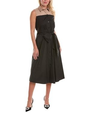 Paule Ka Midi Shirtdress - Black
