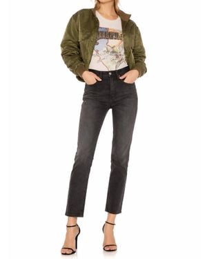 RE/DONE Double Needle Crop Jeans - Multicolor
