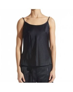 Saint Art Elliot Charmeuse Cami - Black