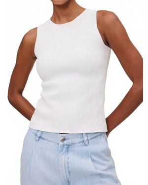 DL1961 Racer Tank Shirt - White