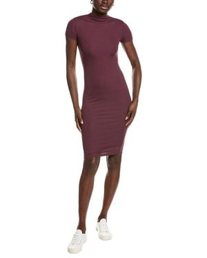 Marion Bodycon Cap Sleeve Mini Dress - Purple