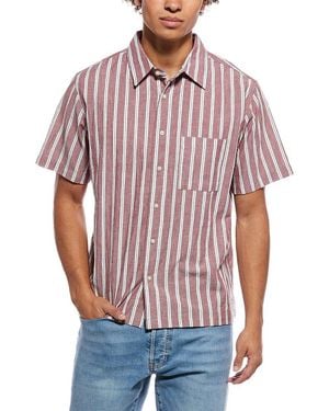 Sovereign Code Stripe Shirt - Red