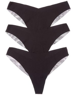 Journelle 3Pk Victoire Jolie Thong - Black