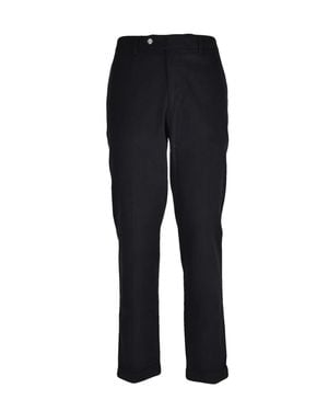 Berwich Straight-Leg Pants With Tailored Fit And Refined Details - Blue