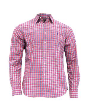 Ralph Lauren Plaid Long Sleeve Shirt - Pink