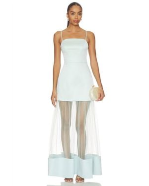 Elliatt Marcella Strapless Gown - White