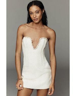 Line & Dot Rhia Strapless Mini Dress - White