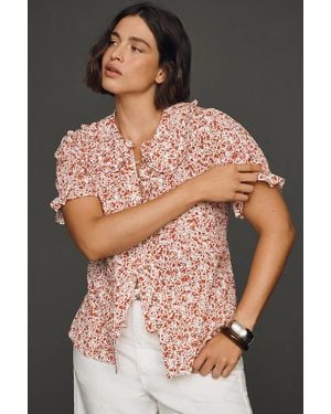 Pilcro Keira Blouse - Red