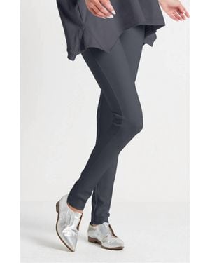 Planet By Lauren G. Scuba Jegging - Blue