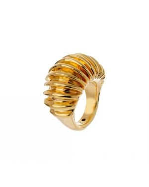 Nádia Gimenes Dunes Ring - Metallic