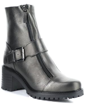 Bos. & Co. Ishy Leather Boot - Gray