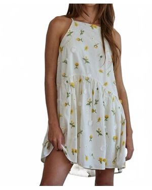By Together Daisy Summer Dress - Green