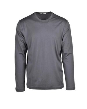 STEFAN BRANDT Cotton Long-Sleeve T-Shirt - Blue