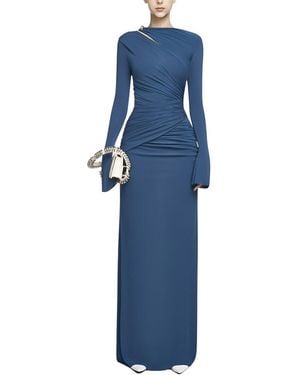 Silvia Rufino Maxi Dress - Blue