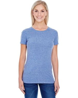 Threadfast Apparel Tri-Blend Short-Sleeve T-Shirt - Blue