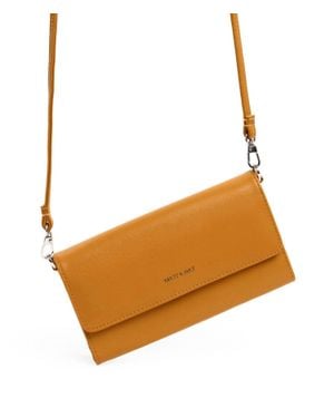 Matt & Nat Drew Med Vegan Crossbody Bag- Arbor - Brown