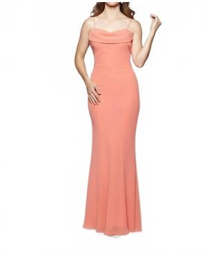 Milano Formals Flowing Muse Maxi Dress - Pink