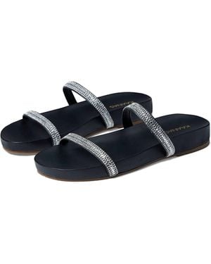 Kaanas Alanis Double Diamond Sandals - Blue