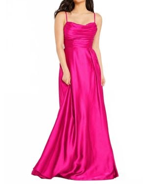 Jovani Classy A Line Gown - Pink