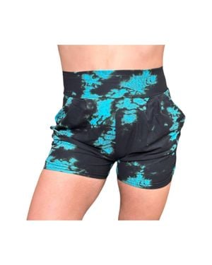 White Label Lounge Shorts With Pockets - Blue