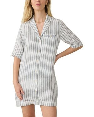 Faherty Paradise Point Dress - Gray