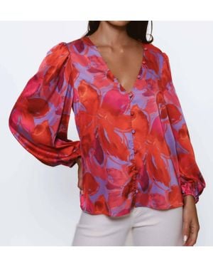 Hutch Marissa Blouse - Red