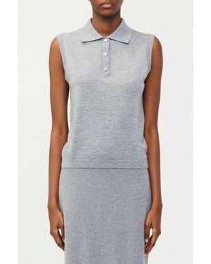 Lisa Yang Lise Top - Gray