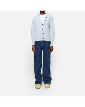 Apparis Anderson Soft Ribbed Cardigan - Blue