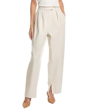 Ted Baker Tailored Barrel Leg Trouser - Natural