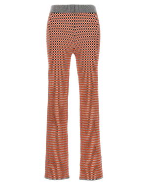 Rabanne Jacquard Pants - Brown