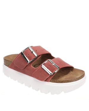 Very G Jazmin Platform Sandals - Brown