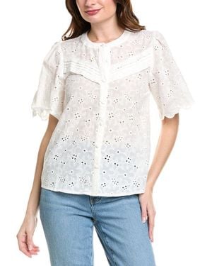 ANNA KAY Sabrinou Top - White