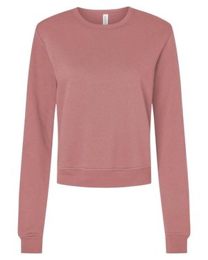 Bella Canvas Sponge Fleece Classic Crewneck Sweatshirt - Pink