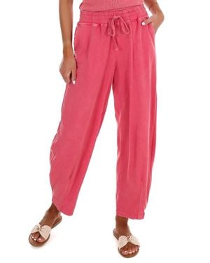 Rae Mode You'Ll Be There Barrel Pants - Red