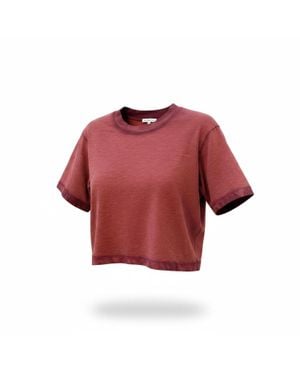 Cotton Citizen Tokyo Crop Tee - Red