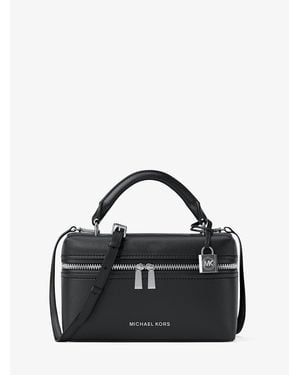 Michael Kors Jana Extra-Small Leather Crossbody Bag - Black