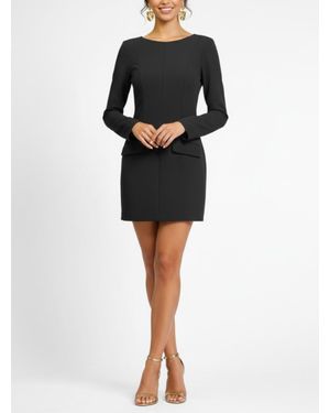 Rachel Roy Gizelle Long Sleeve Mini Dress - Black