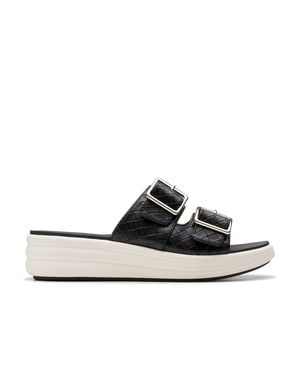 Clarks Drift Buckle - Black