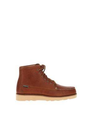 Sebago Tala Mid Tumb Mid-Height Leather Boots - Brown