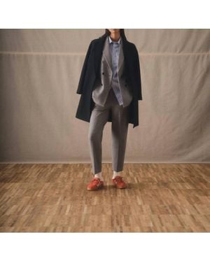 Circolo 1901 Herringbone Pant - Gray