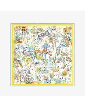 Inoui Edition Carre 70 Pagode Square Scarf - Metallic