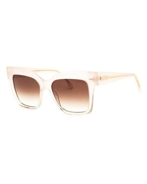 Carrera Sunglasses Square Full Rim, Ivory Frame And Gradient Lens 3037/S0Szjha - White