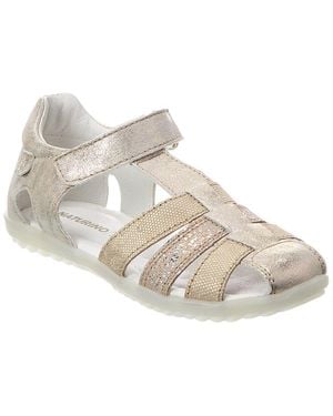 Naturino See Suede Sandal - Natural