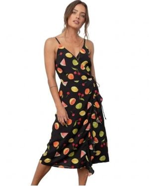 Rails Iris Midi Dress - Black