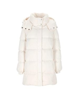 Add Butter Amadeus Hooded Down Coat - White