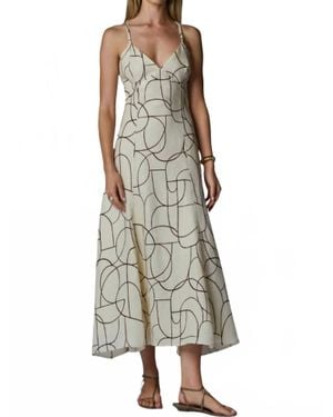 Hevron Wyeth Dress - Green