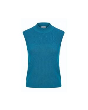 Malo Silk Sweater - Blue